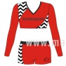 Lady cheerleading uniform LL036