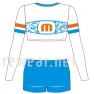 Lady cheerleading uniform LL038