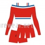 Lady cheerleading uniform LL107