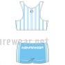 Lady cheerleading uniform LL129