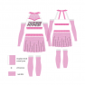 cheerleading uniform ML-C1006