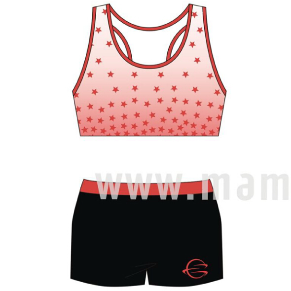 Lady cheerleading uniform LL002
