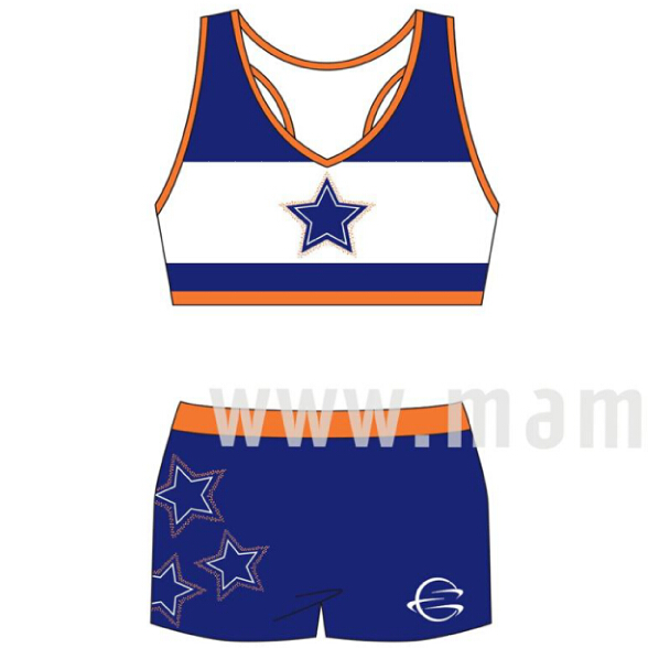 Lady cheerleading uniform LL004