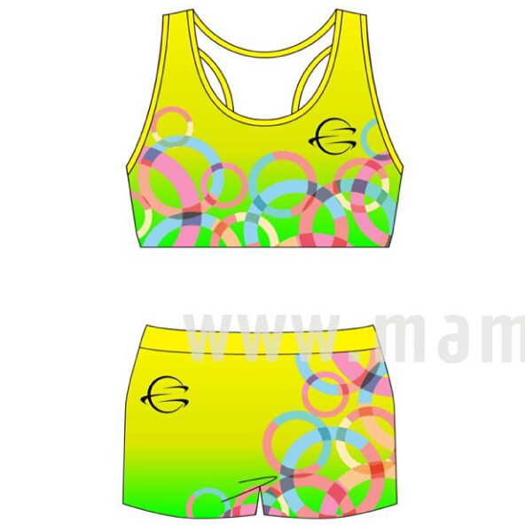 Lady cheerleading uniform LL015
