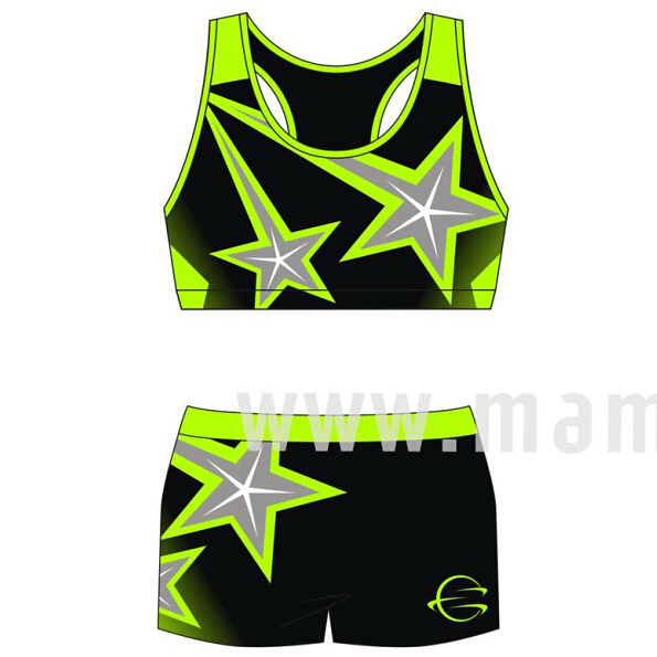 Lady cheerleading uniform LL021