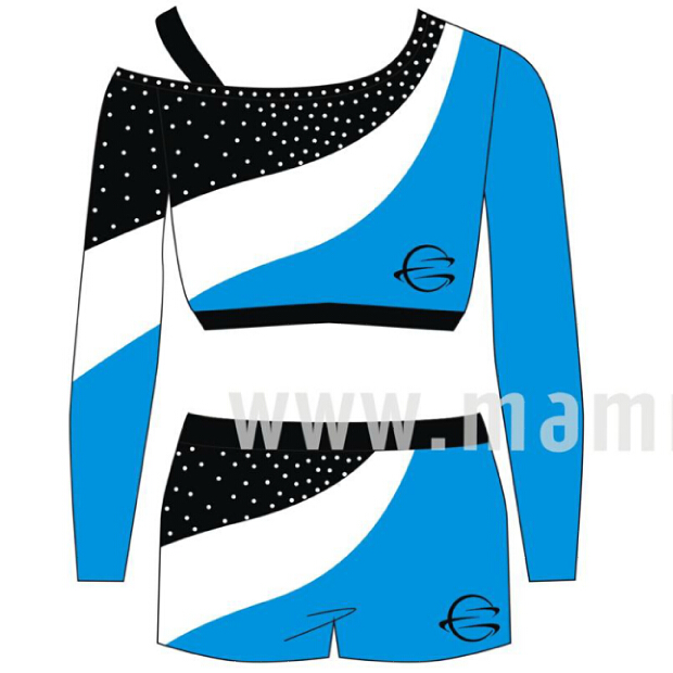 Lady cheerleading uniform LL029