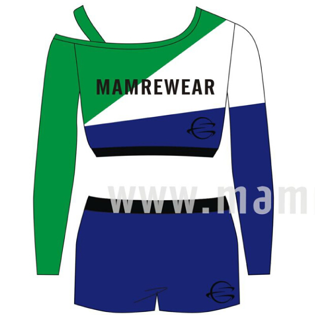 Lady cheerleading uniform LL030