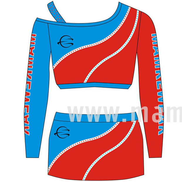 Lady cheerleading uniform LL031