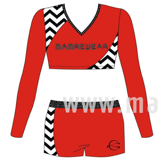 Lady cheerleading uniform LL036