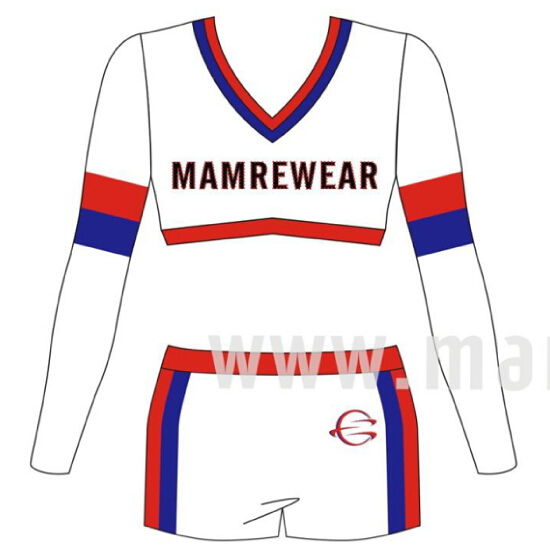 Lady cheerleading uniform LL042
