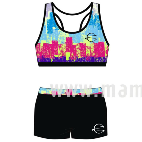 Lady cheerleading uniform LL062