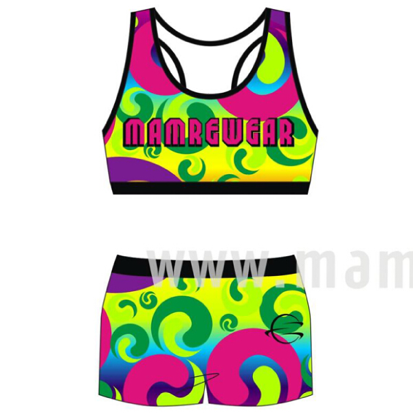 Lady cheerleading uniform LL066