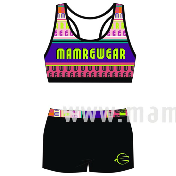 Lady cheerleading uniform LL067
