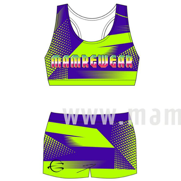 Lady cheerleading uniform LL070