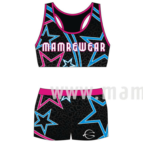 Lady cheerleading uniform LL075