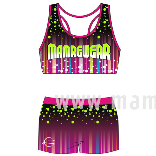 Lady cheerleading uniform LL079