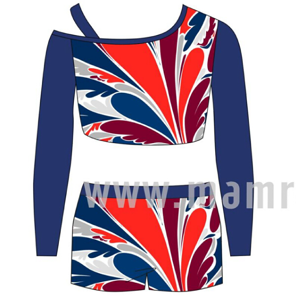 Lady cheerleading uniform LL106