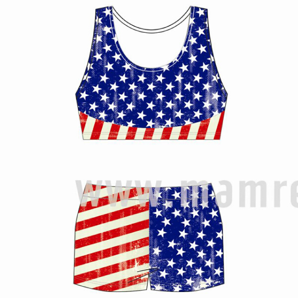 Lady cheerleading uniform LL117