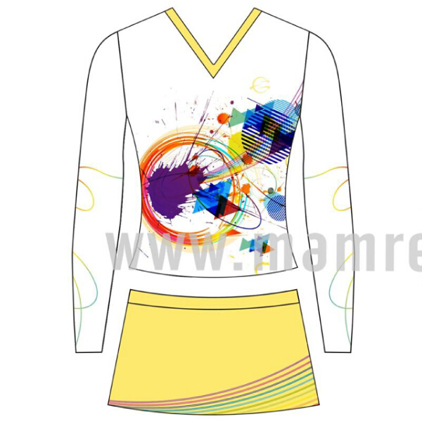 Lady cheerleading uniform LL152