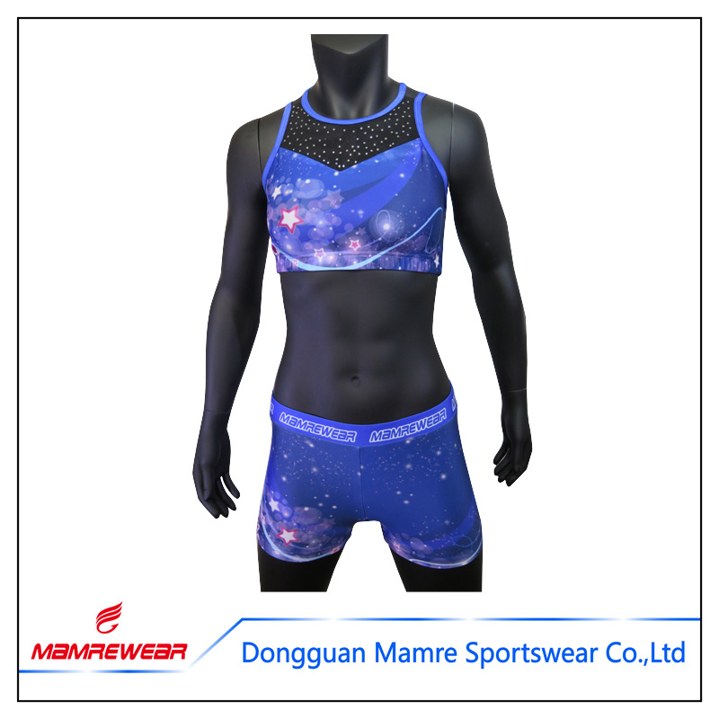 Cheerleading bra and shorts LL508
