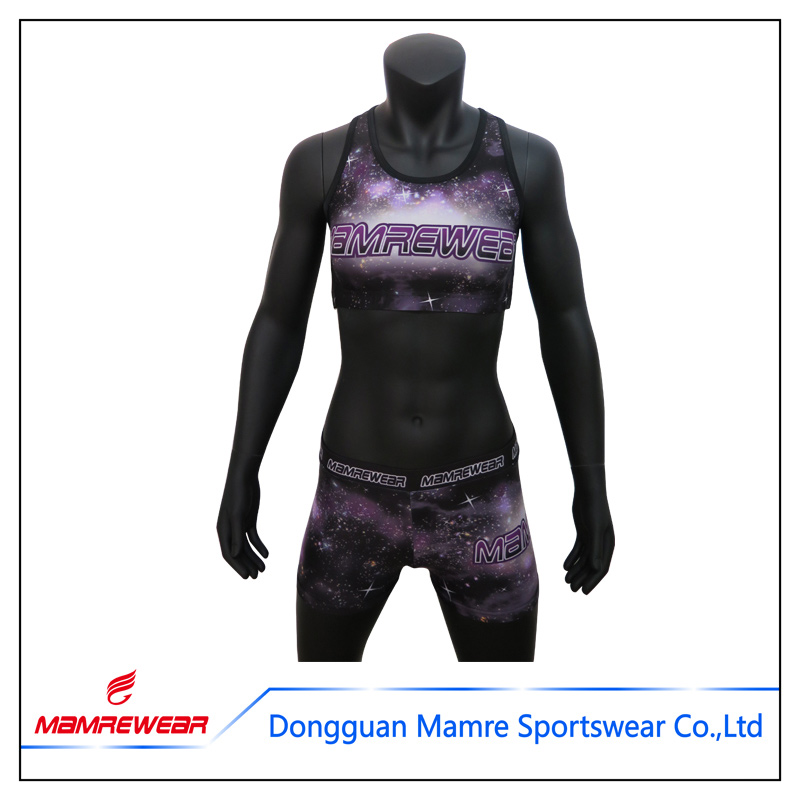 Cheerleading bra and shorts LL505