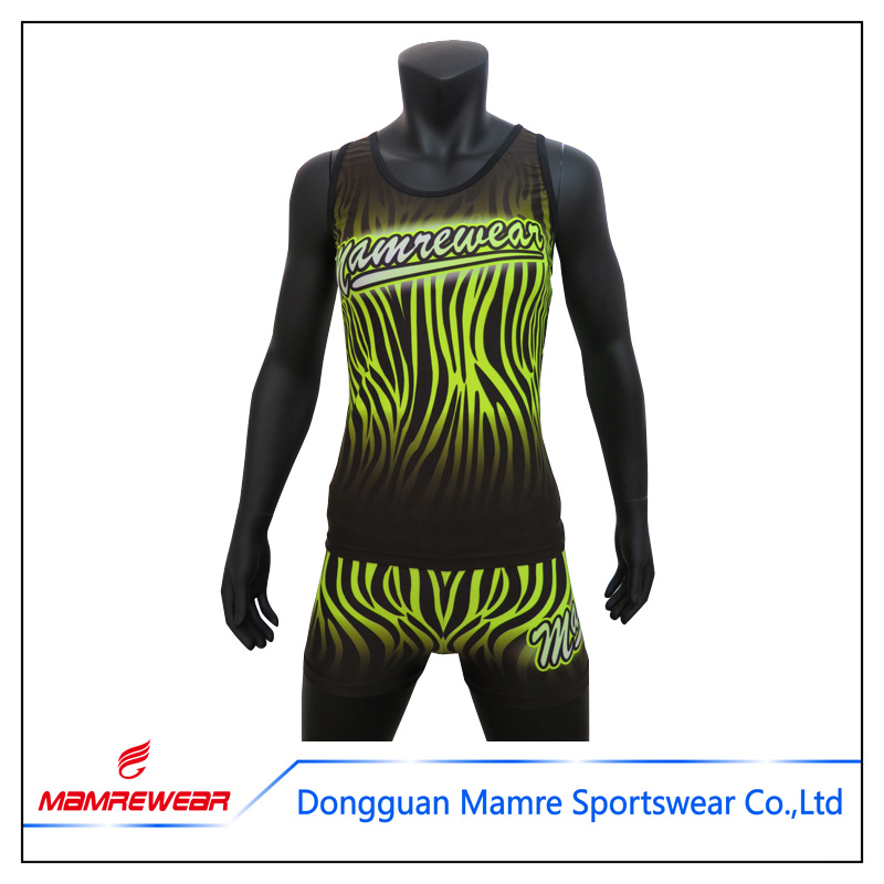 Cheerleading tank and shorts LL502