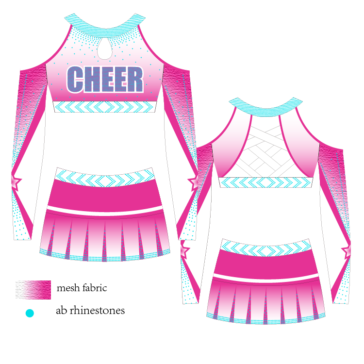cheerleading uniform ML-C1001