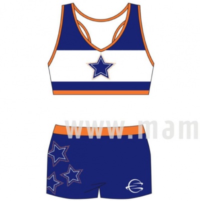 Lady cheerleading uniform LL004