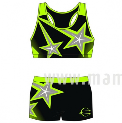 Lady cheerleading uniform LL021