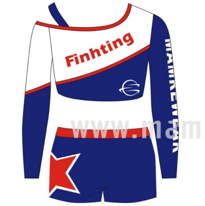 Lady cheerleading uniform LL027