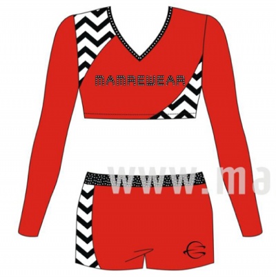 Lady cheerleading uniform LL036