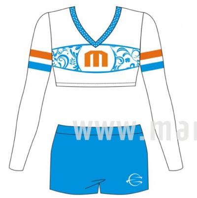 Lady cheerleading uniform LL038