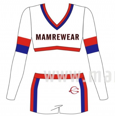 Lady cheerleading uniform LL042
