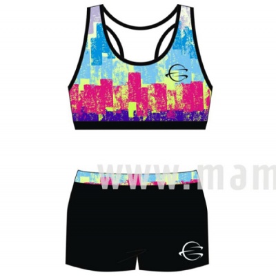 Lady cheerleading uniform LL062