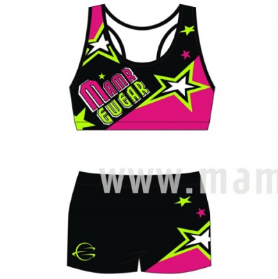 Lady cheerleading uniform LL072