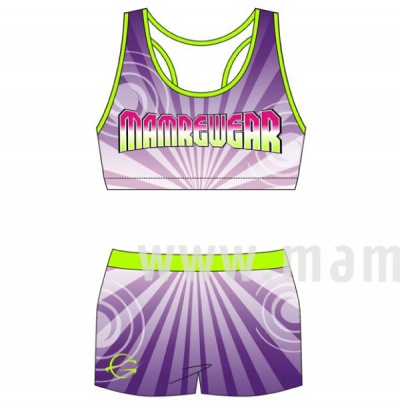Lady cheerleading uniform LL083