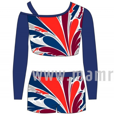 Lady cheerleading uniform LL106