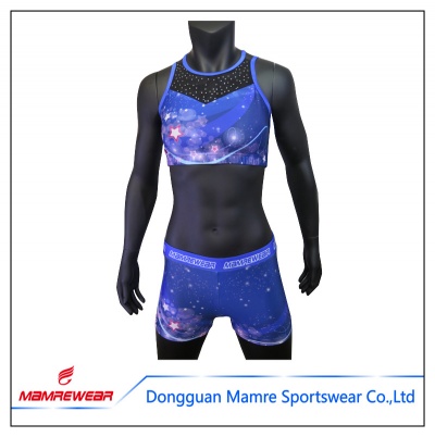 Cheerleading bra and shorts LL508