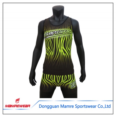 Cheerleading tank and shorts LL502
